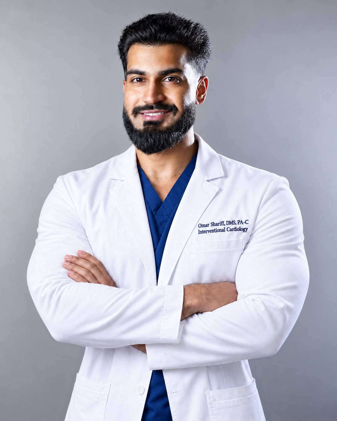 Omar Shariff, DMS, PA-C, founder of Stomar Physician Relations